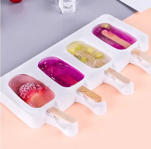 Moldes de Silicona para Helados Caseros